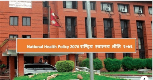 National Health Policy 2076- MoHP