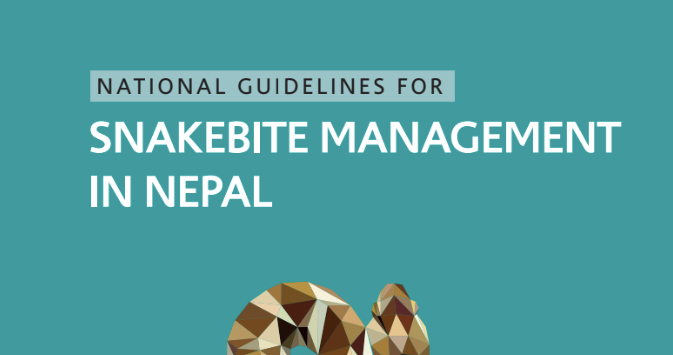 National Guideline for Snake bite Management in Nepal 2019