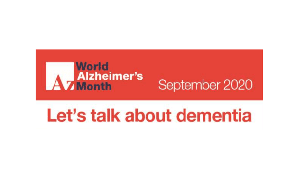 World Alzheimer’s Day 2020:  “Let’s talk about dementia”