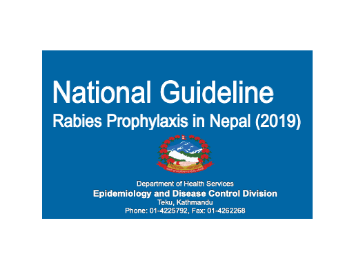 National Guideline on Rabies Prophylaxis in Nepal 2019