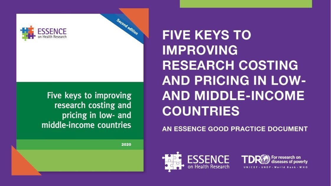 Five keys to improving research costing and pricing in low- and middle-income countries