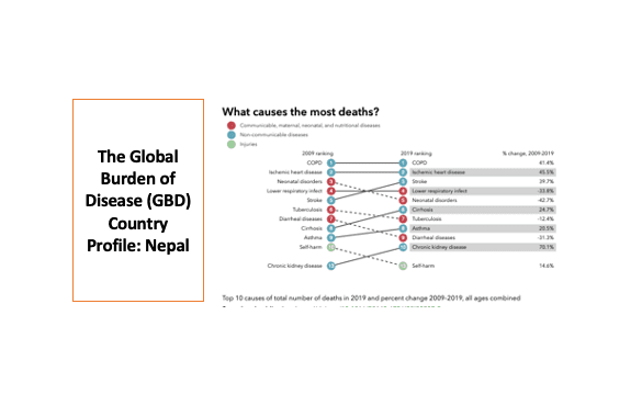 The Global Burden of Disease (GBD) 2019 Country Profile: Nepal