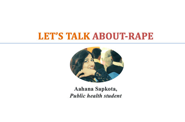 LET’S TALK ABOUT-RAPE!