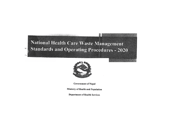 National Health Care Waste Management: Standards and Operating Procedures 2020