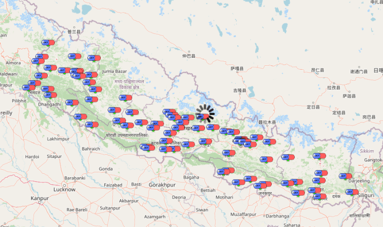 Antiretroviral Therapy (ART) sites in Nepal