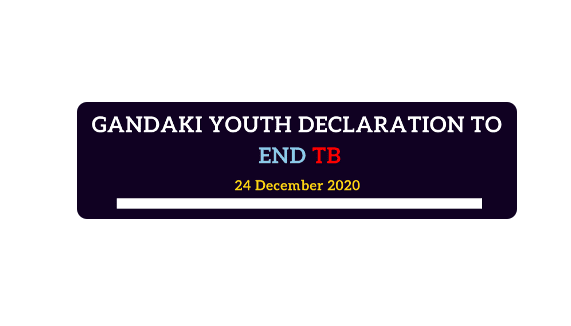 Gandaki Youth Declaration to #EndTB