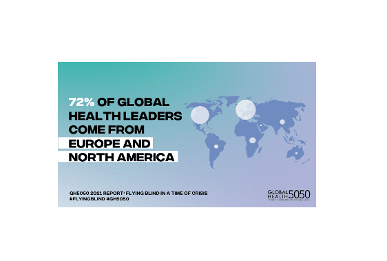 The 2021 Global Health 50/50 report, “Gender equality: Flying blind in a time of crisis