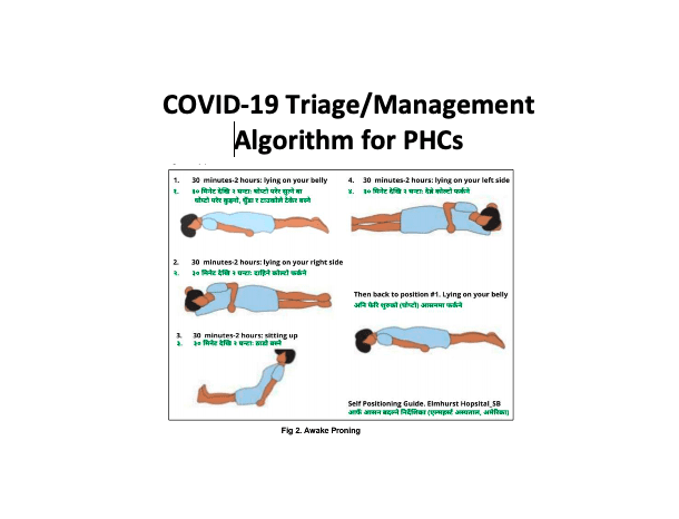 COVID-19 Triage/Management Algorithm for PHCs