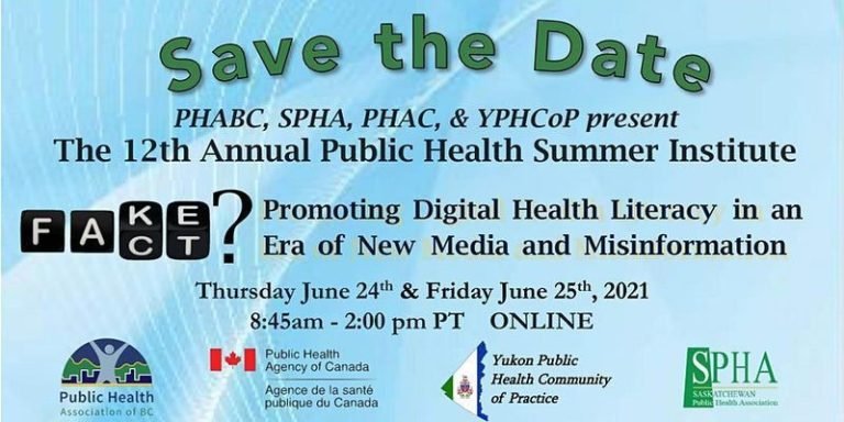 The Public Health Association of BC: Public Health Summer Institute 2021