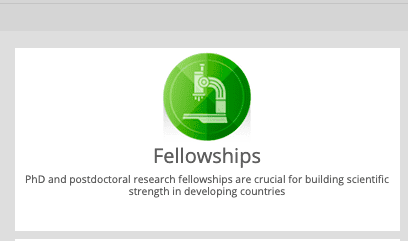 Call for applications: TWAS Fellowships for PhD studies and Postdoctoral research 2021