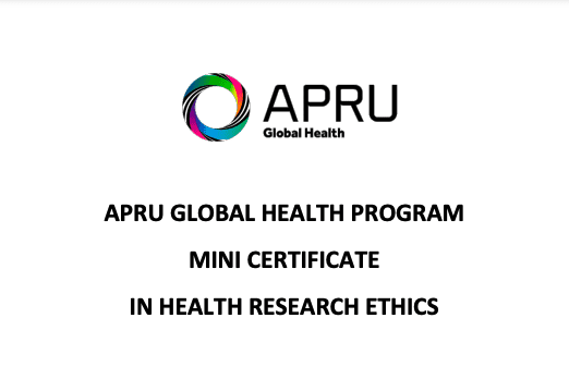 Free Mini Certificate in Health Research Ethics for APRU Students