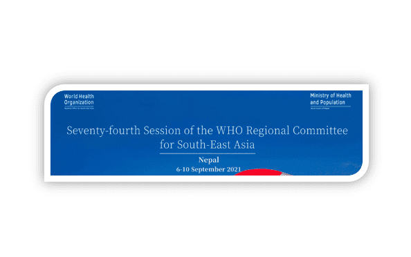 Health Ministers from WHO South-East Asia Region to discuss pandemic, rebuilding essential health services for UHC
