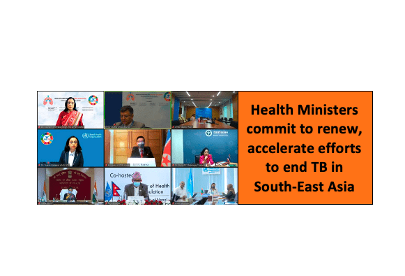 Health Ministers commit to renew, accelerate efforts to end TB in South-East Asia