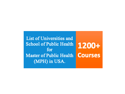 Masters of Public Health (MPH) in USA (Universities & Specialization)