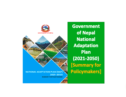 National Adaptation Plan (2021-2050) Summary for Policymakers