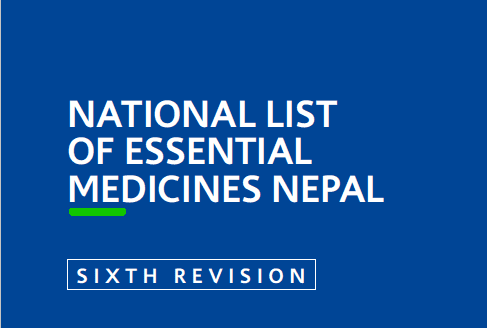 National List of Essential Medicines Nepal, Sixth revision (2021)