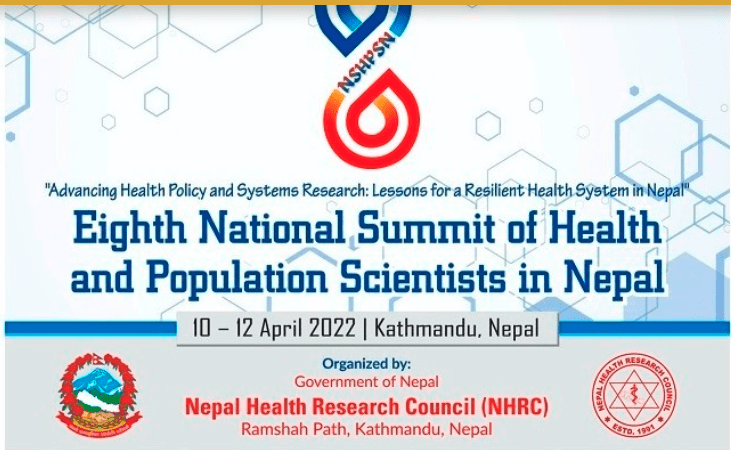 Eighth National Summit of Health and Population Scientists in Nepal 2022
