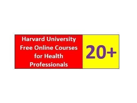 Harvard University Free Online Courses for Health Professionals
