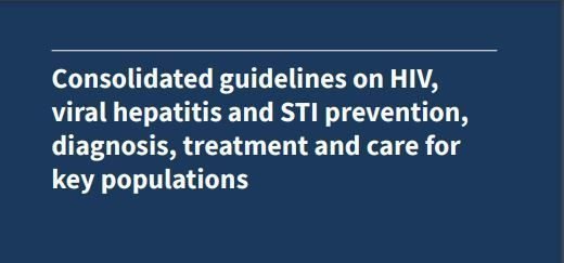 Consolidated guidelines on HIV, viral hepatitis and STI prevention, diagnosis, treatment and care for key populations￼