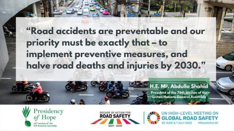 Political Declaration of the High-Level Meeting on Improving Global Road Safety