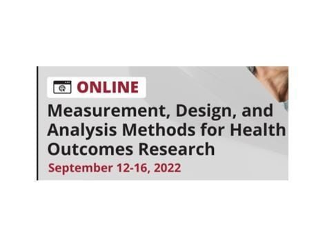 Online Course on Measurement, Design, and Analysis Methods for Health Outcomes Research