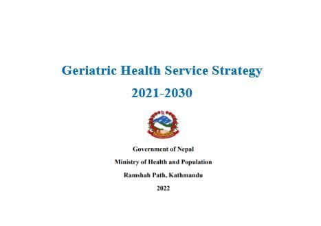 Geriatric Health Service Strategy 2021-2030