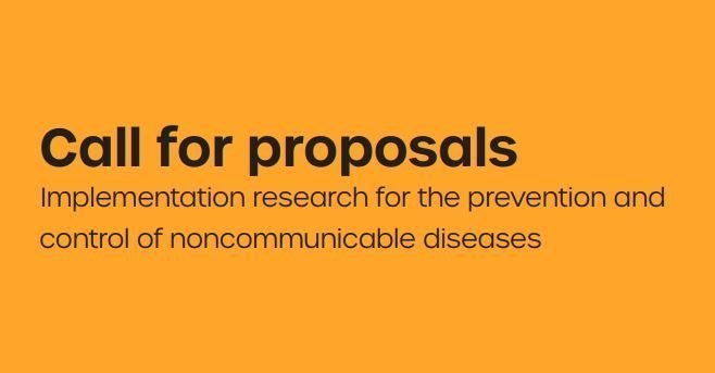 Call for proposals