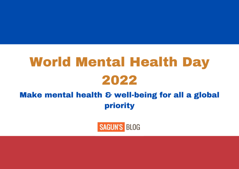 World Mental Health Day 2022: Make mental health & well-being for all a global priority
