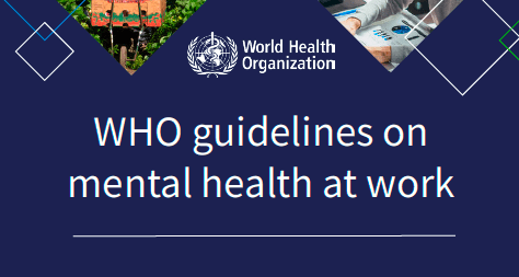 WHO and ILO call for new measures to tackle mental health issues at work￼