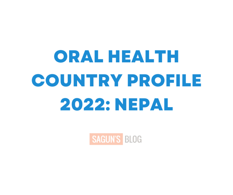 Oral Health Country Profile 2022: Nepal