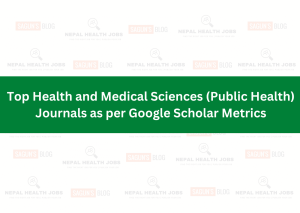 <strong>Top Health and Medical Sciences (Public Health) Journals as per Google Scholar Metrics</strong>
