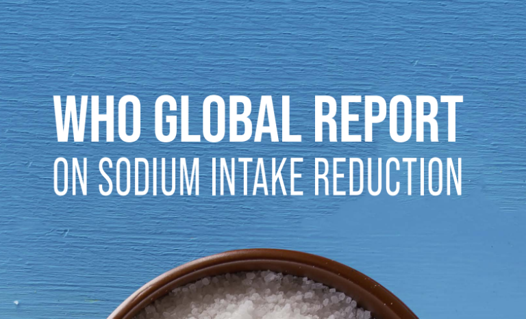 Massive efforts needed to reduce salt intake and protect lives