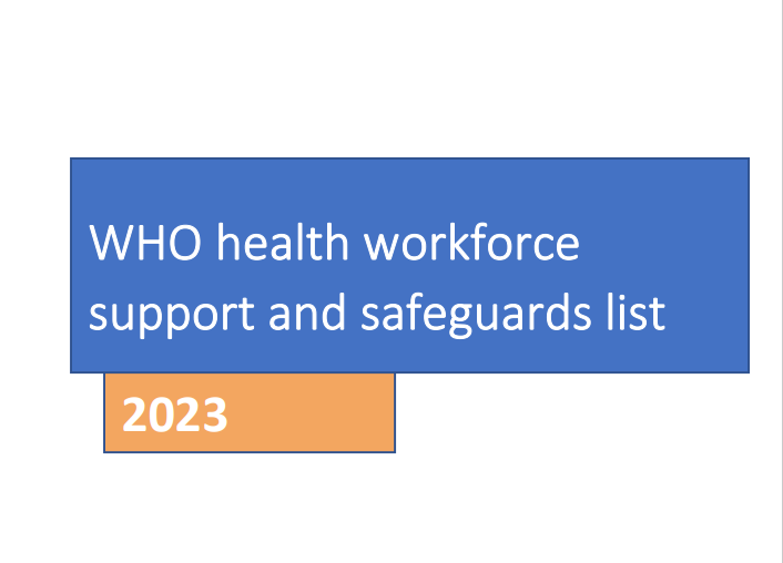 WHO renews alert on safeguards for health worker recruitment