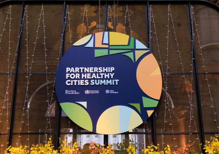 Five cities recognized for public health achievements at Partnership for Healthy Cities Summit