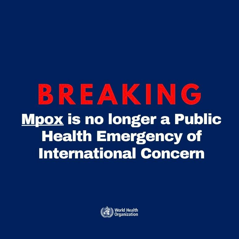 MPOX is No longer a Public Health Emergency