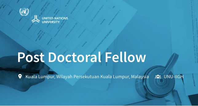 Post Doctoral Fellow