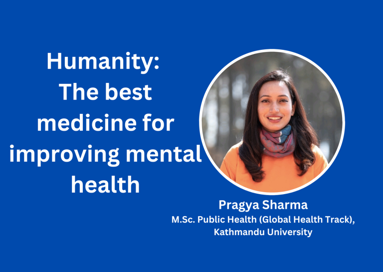 Humanity: The best medicine for improving mental health