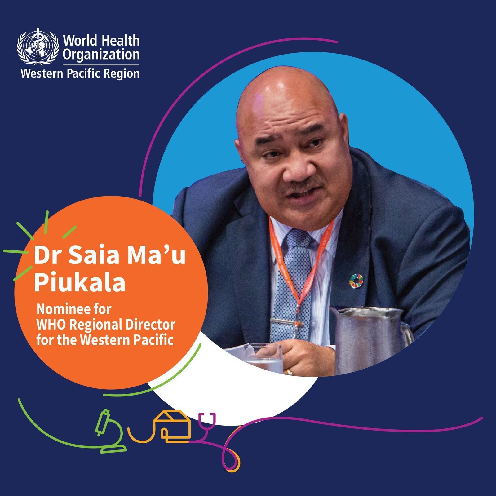 Dr Saia Ma’u Piukala nominated to lead WHO Western Pacific Region