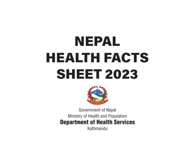 Nepal Health Facts Sheet 2023