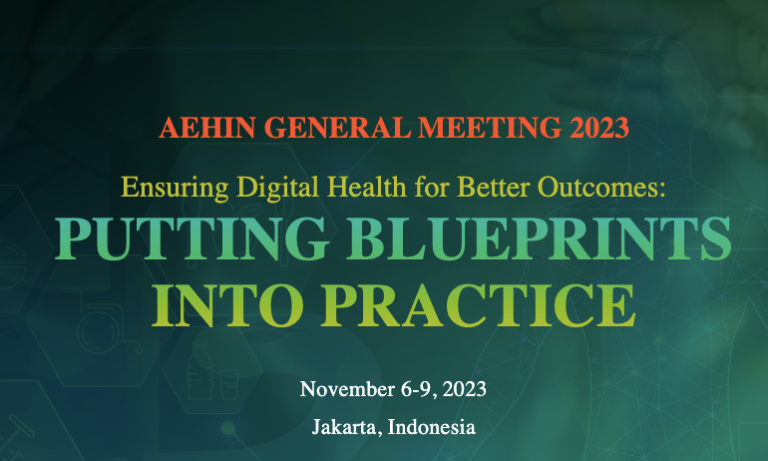 Indonesia’s Statement on Digital Health during the AeHIN General Meeting, 2023