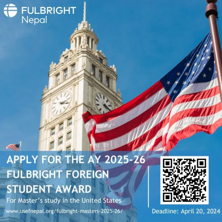 Fulbright Foreign Student (Master’s) Program 2025-2026