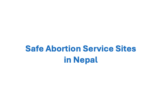 Safe Abortion Service Sites in Nepal
