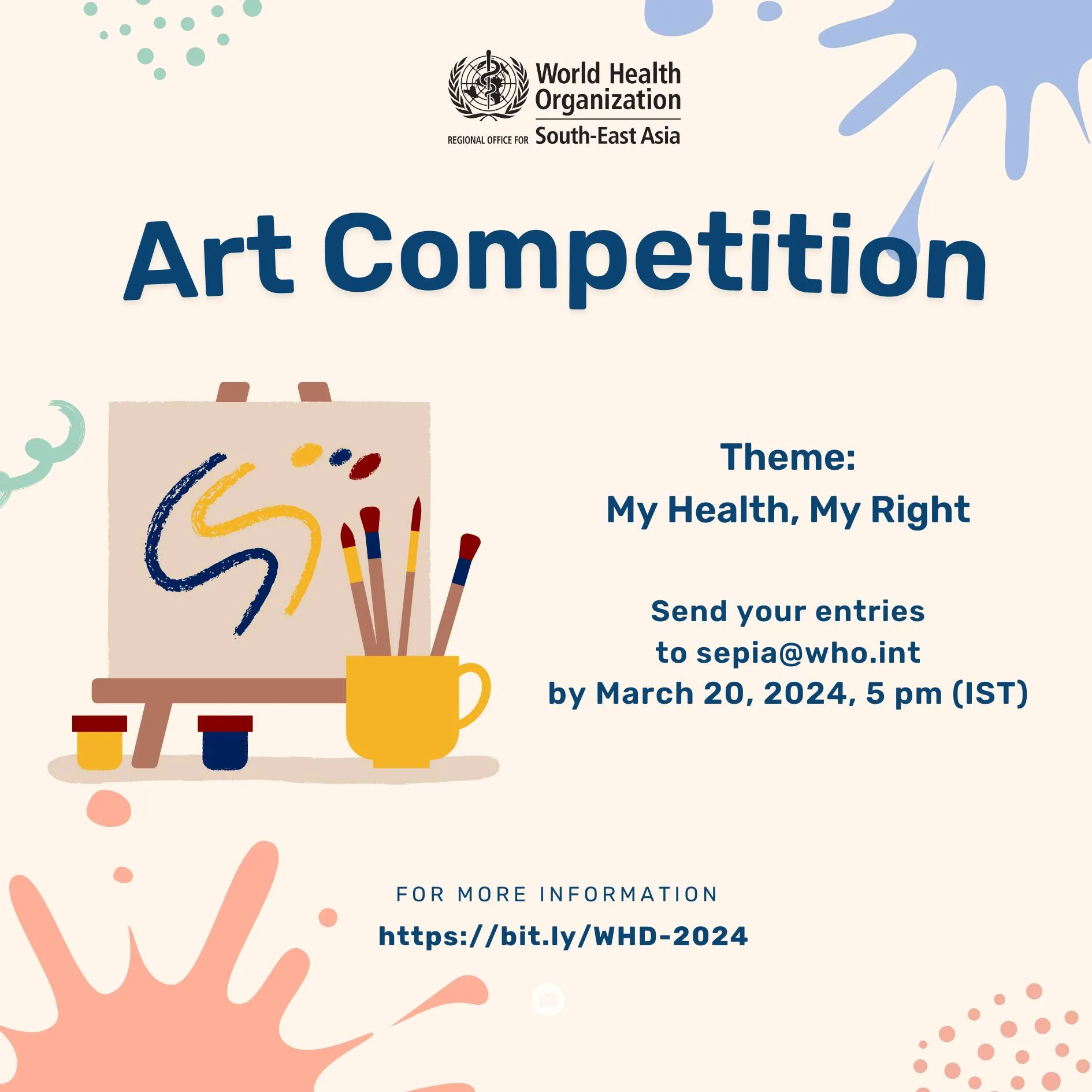 World Health Day 2024 Art Competition