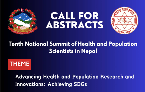 Call for Abstract: National Summit of Health and Population Scientists in Nepal