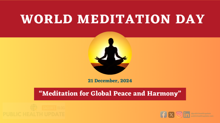 World Meditation Day 2024: “Meditation for Global Peace and Harmony”