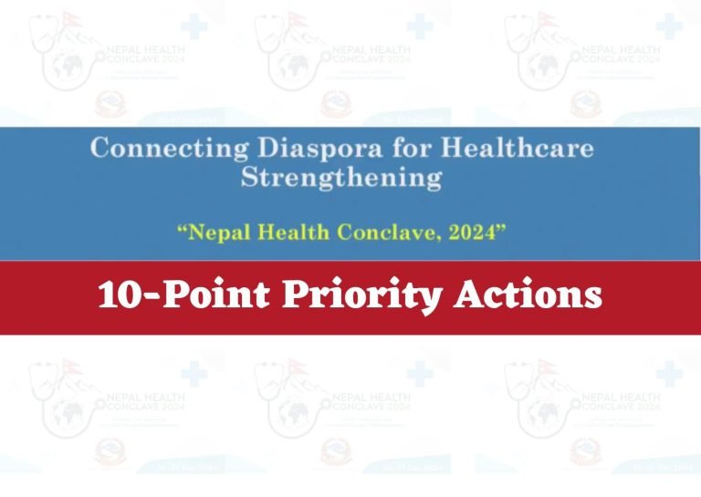 Ten-Point Priority Actions of the Nepal Health Conclave 2024