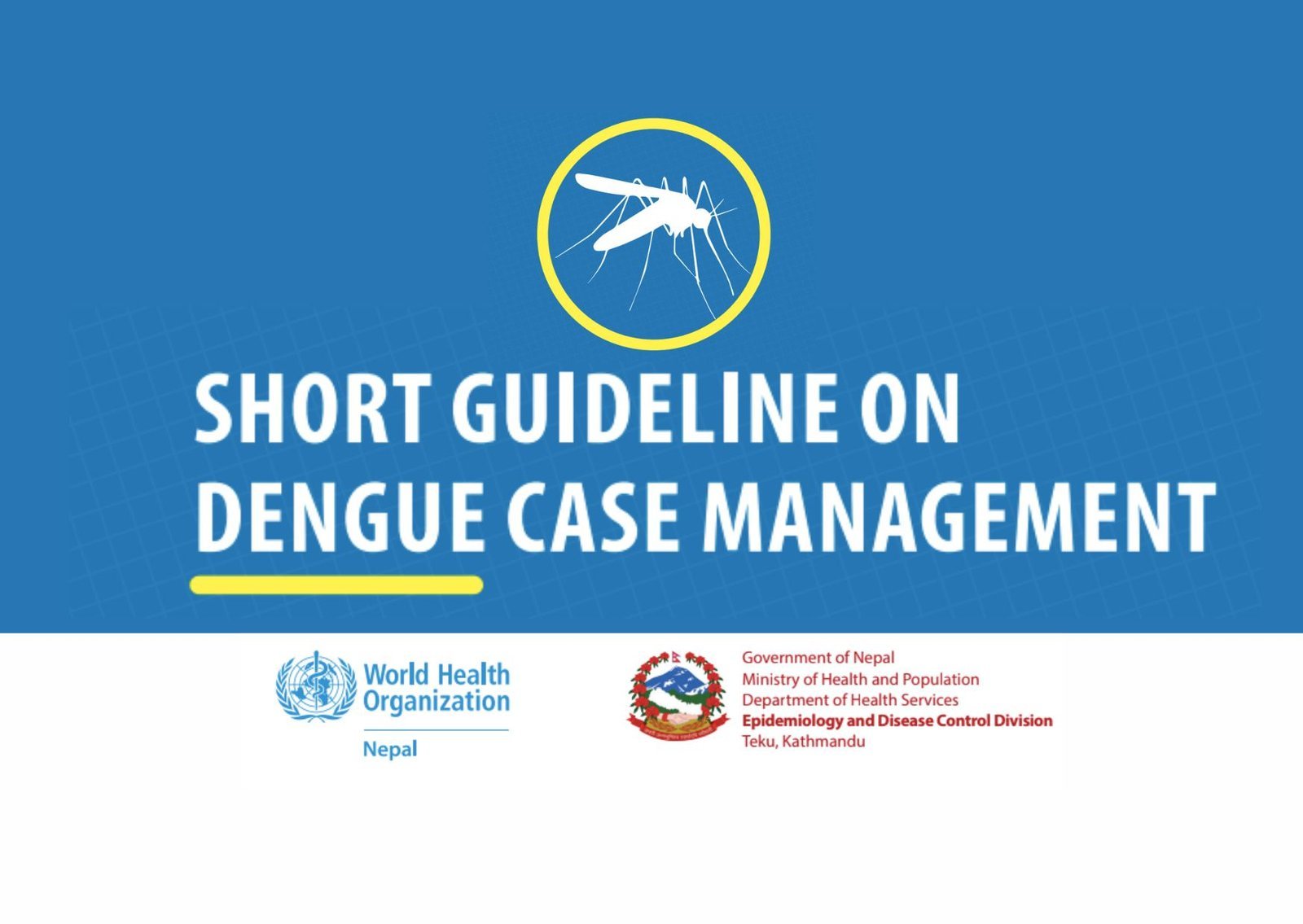 Short Guideline on Dengue Case Management