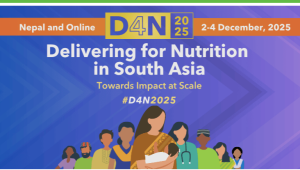 Registration Now Open: Delivering for Nutrition in South Asia 2025 – Towards Impact at Scale!