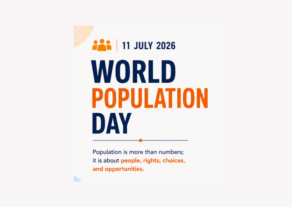 World Population Day | 11 July 2026 | Realizing the hopes and aspirations of young people – today and for the future!