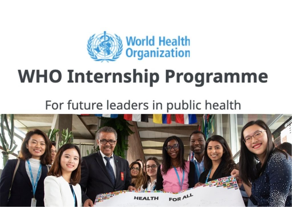 WHO Global Internship Programme – Applications Now Open!